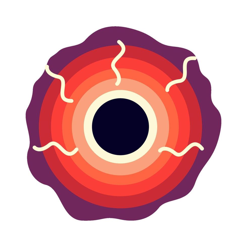 illustration of Dark Energy vector