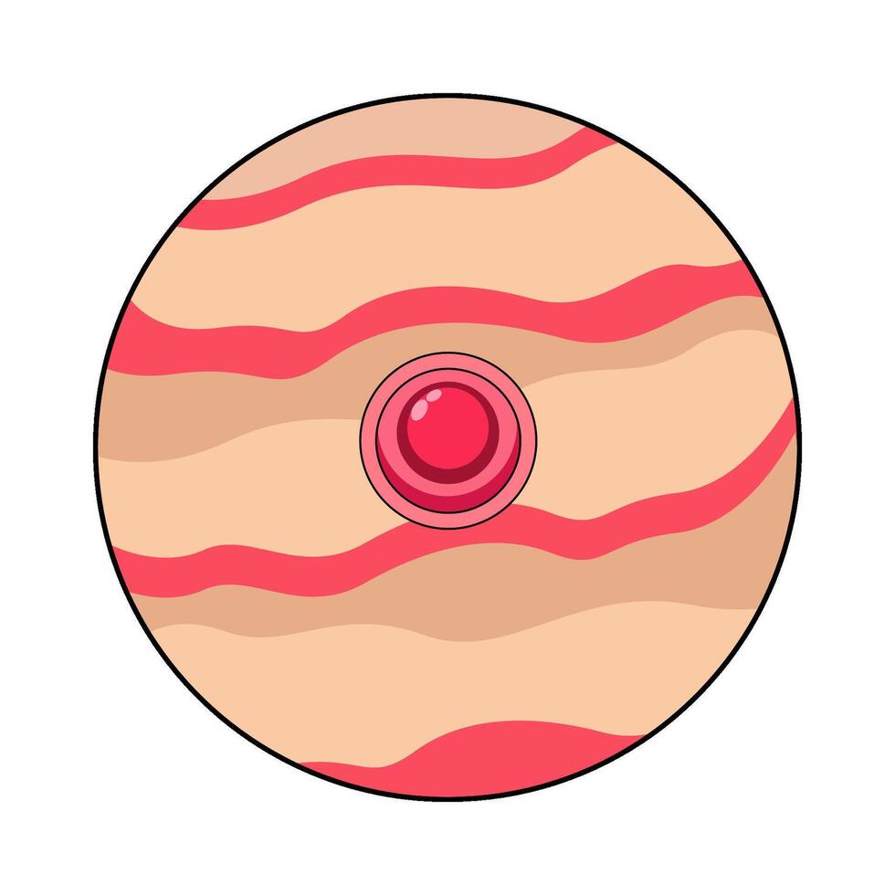 Great Red Spot vector