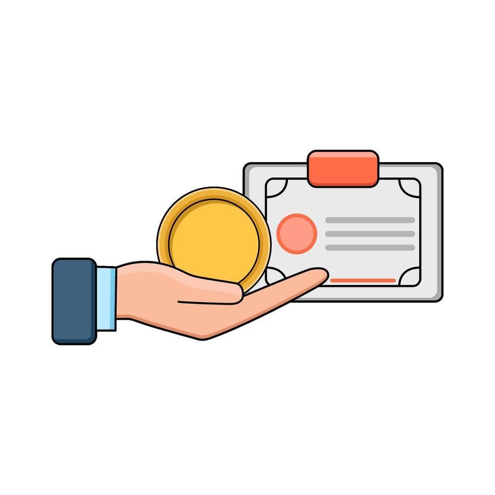 illustration of Redeem vector