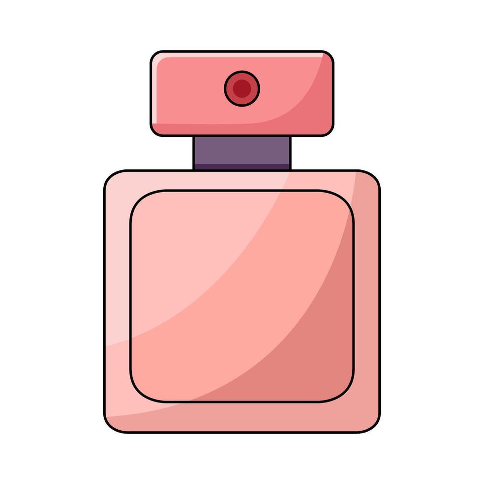 illustration of Pink Perfume vector
