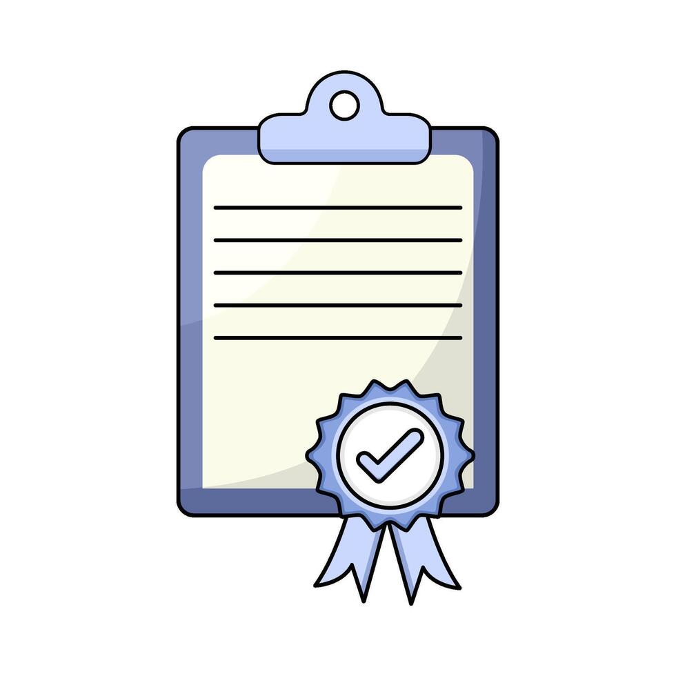 illustration of License vector