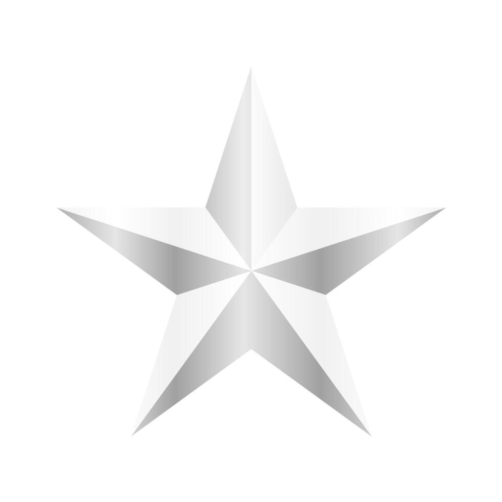 silver star on white, silver star illustration draw, silver star elegant, silver star icon vector