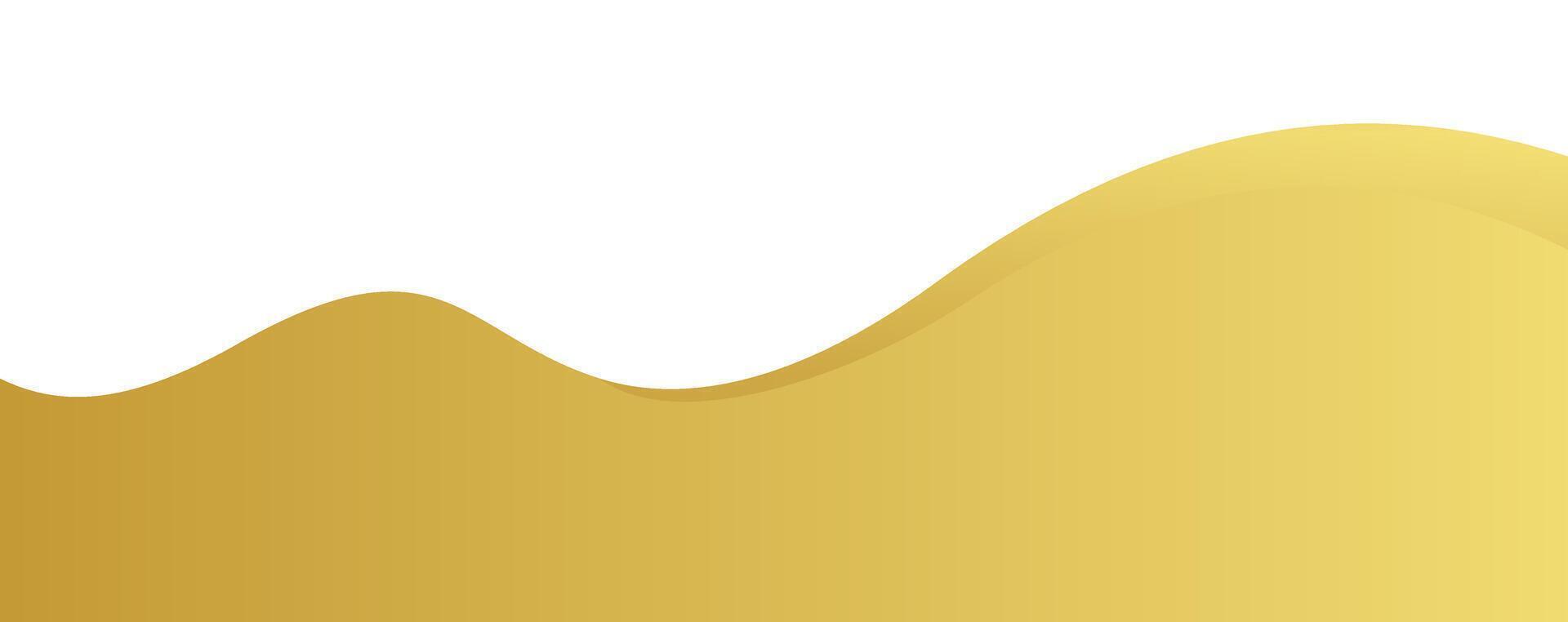 gold wave gradient for a banner background, golden wavy shape, gold wave curve on white background, golden wave corner shape for banner, stripes ribbon golden graphic, striped gold gradient luxury vector