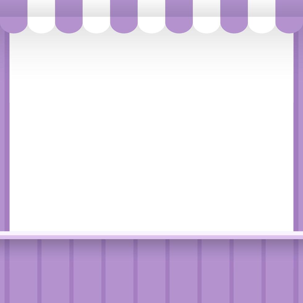 banner template shop purple style for sales advertising social online background, template frame empty copy space background banner purple, frame banner blank online shop style purple vector