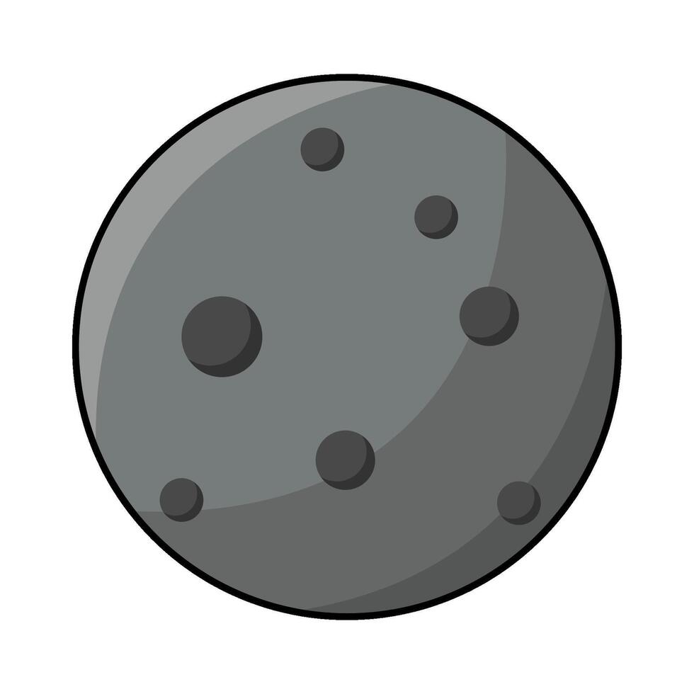 The Full Moon vector