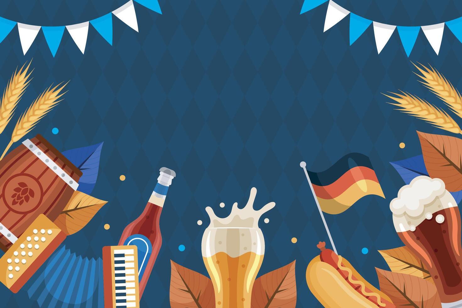 festival blank text background in horizontal screen vector
