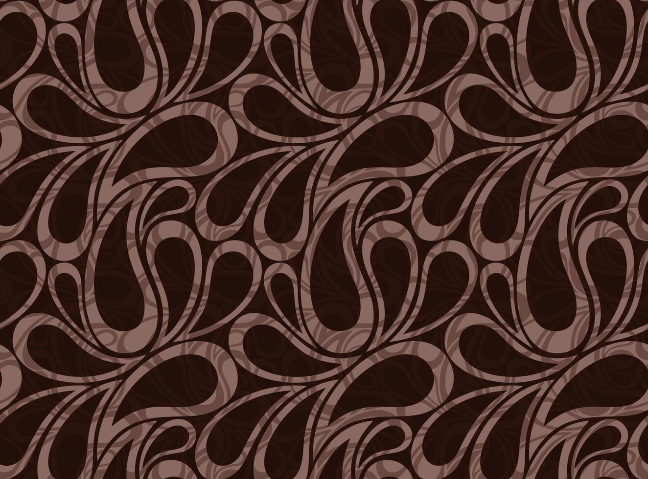 The seamless brown pattern. vector