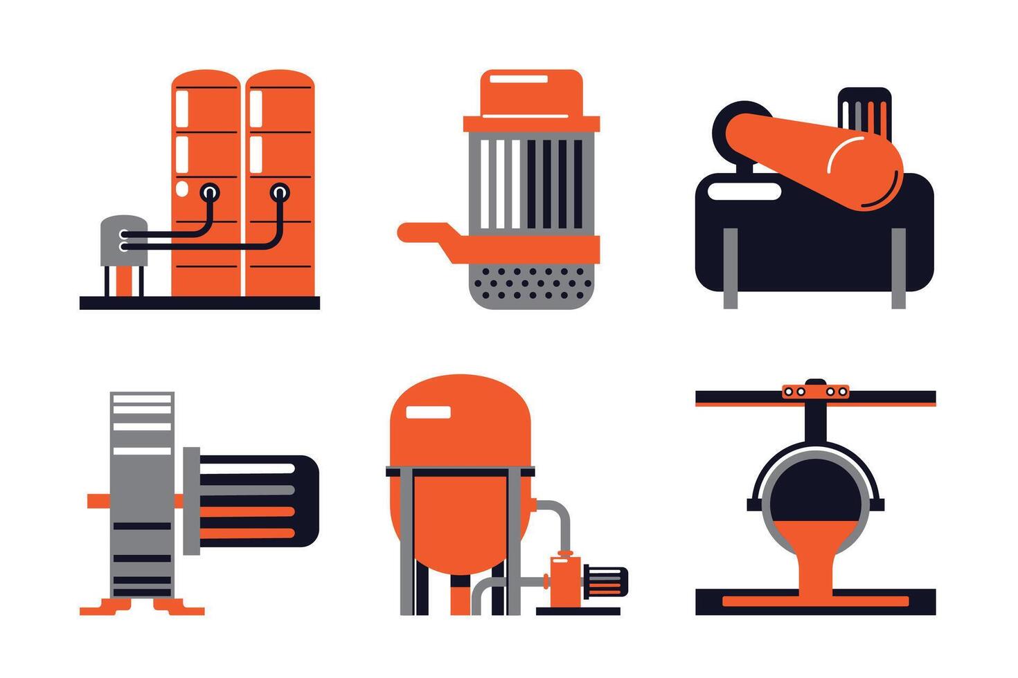 Heavy Machinery Pack vector
