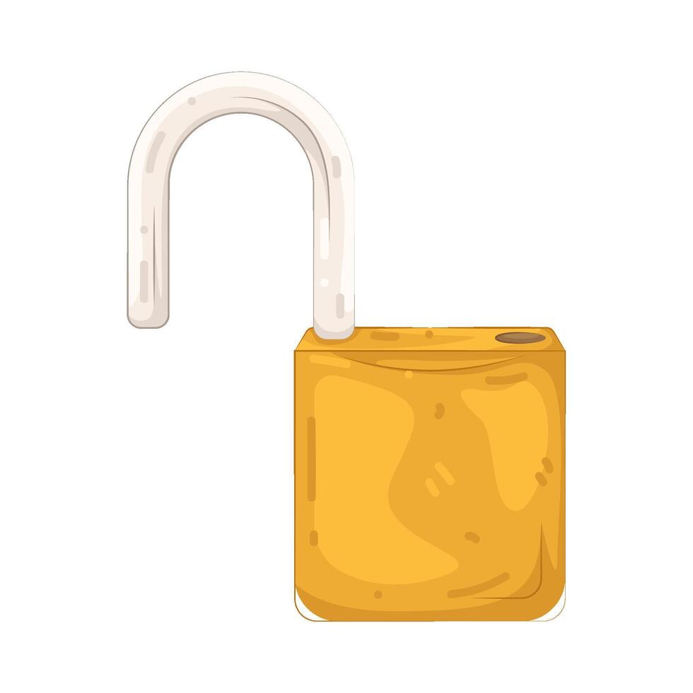 Illustration of a Unlock vector