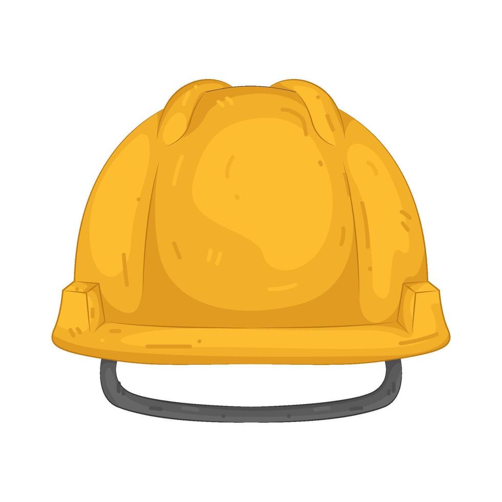 Illustration of a Safety Helmet vector