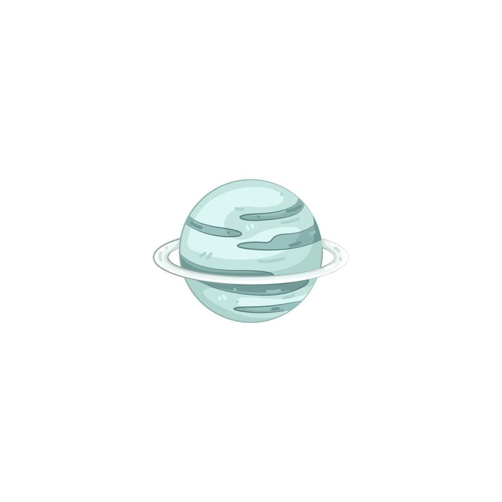 Illustration of Space Uranus vector