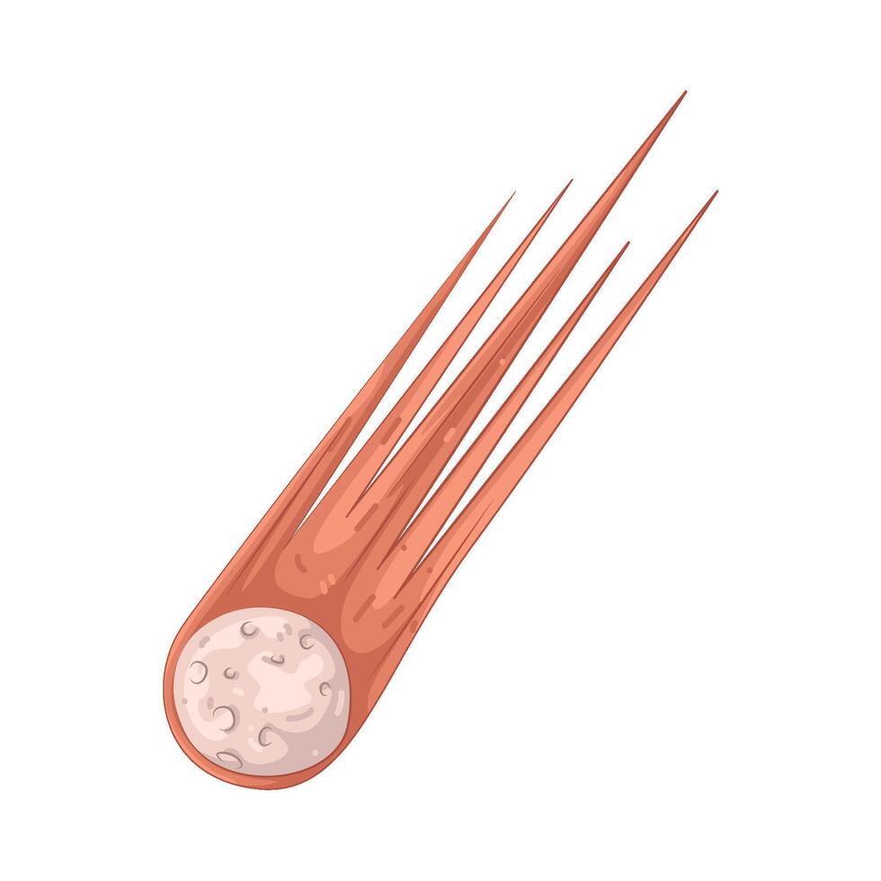 Illustration of Meteor Shower vector