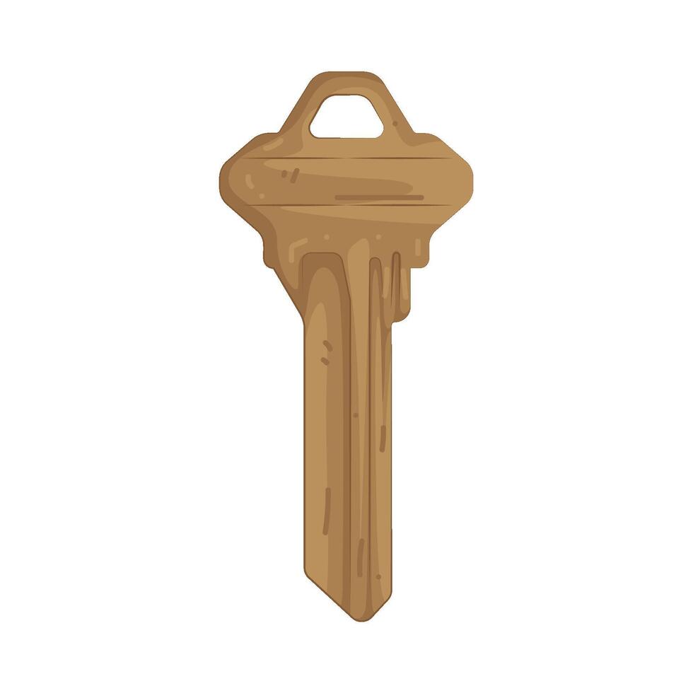 Illustration of a Old Key vector