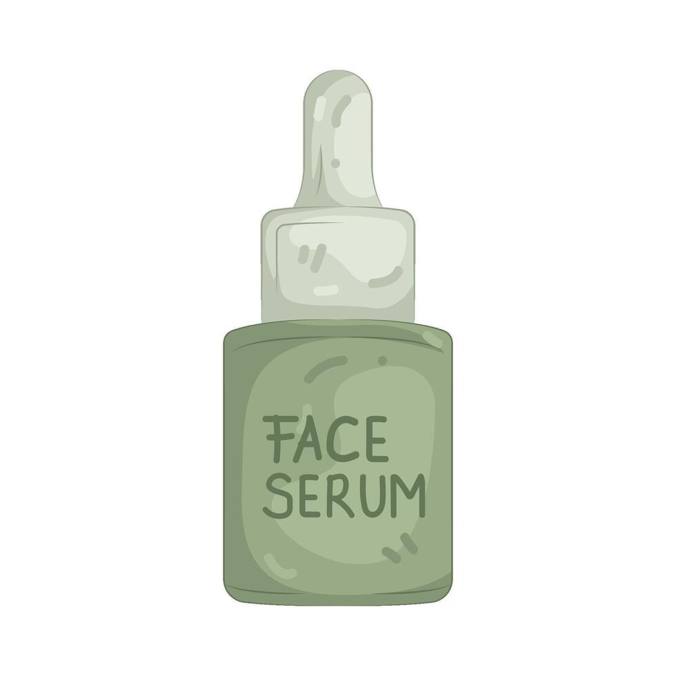 Illustration of face serum vector