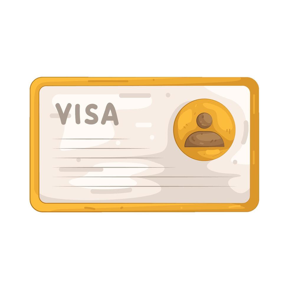 Illustration of Visa vector