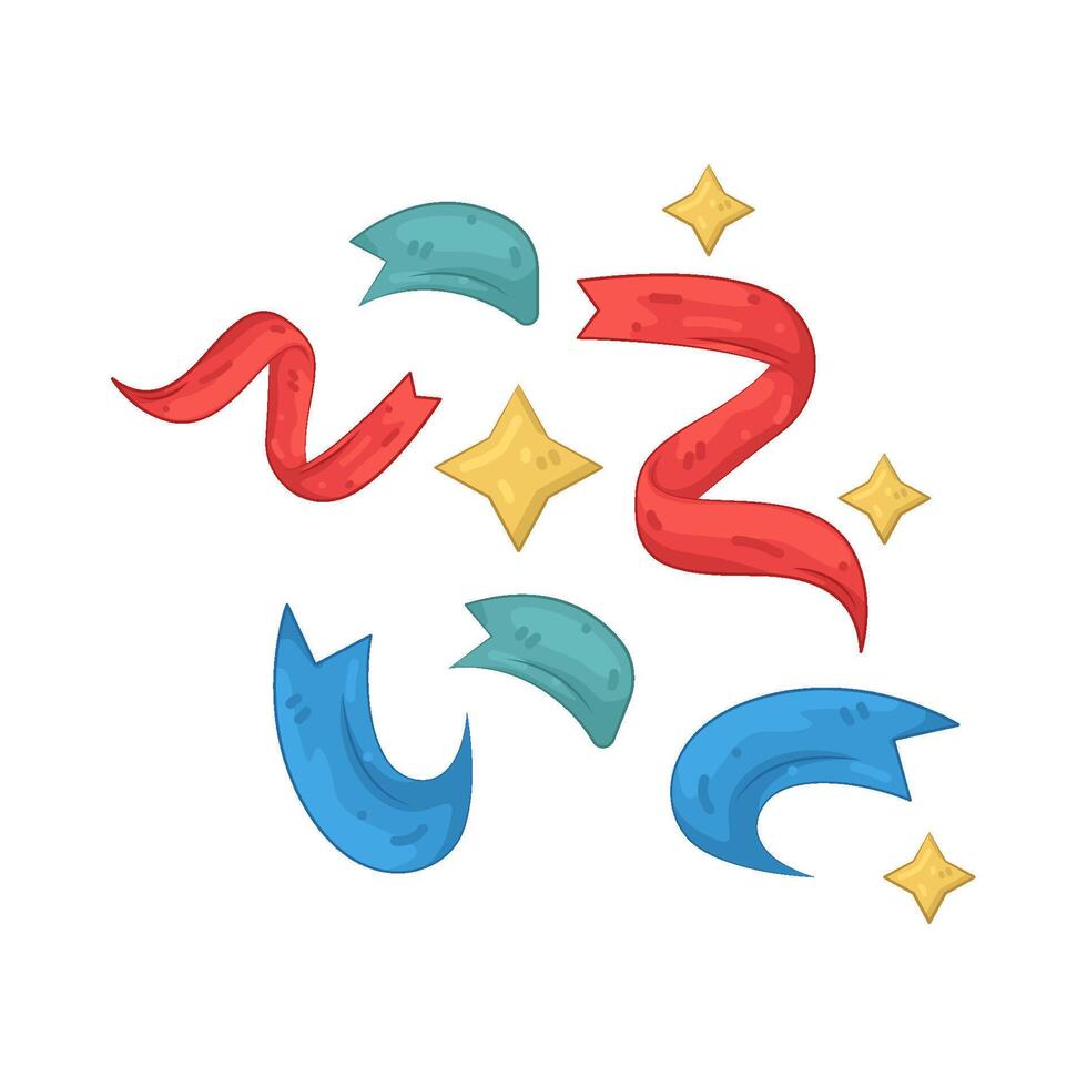 Illustration of a Confetti vector