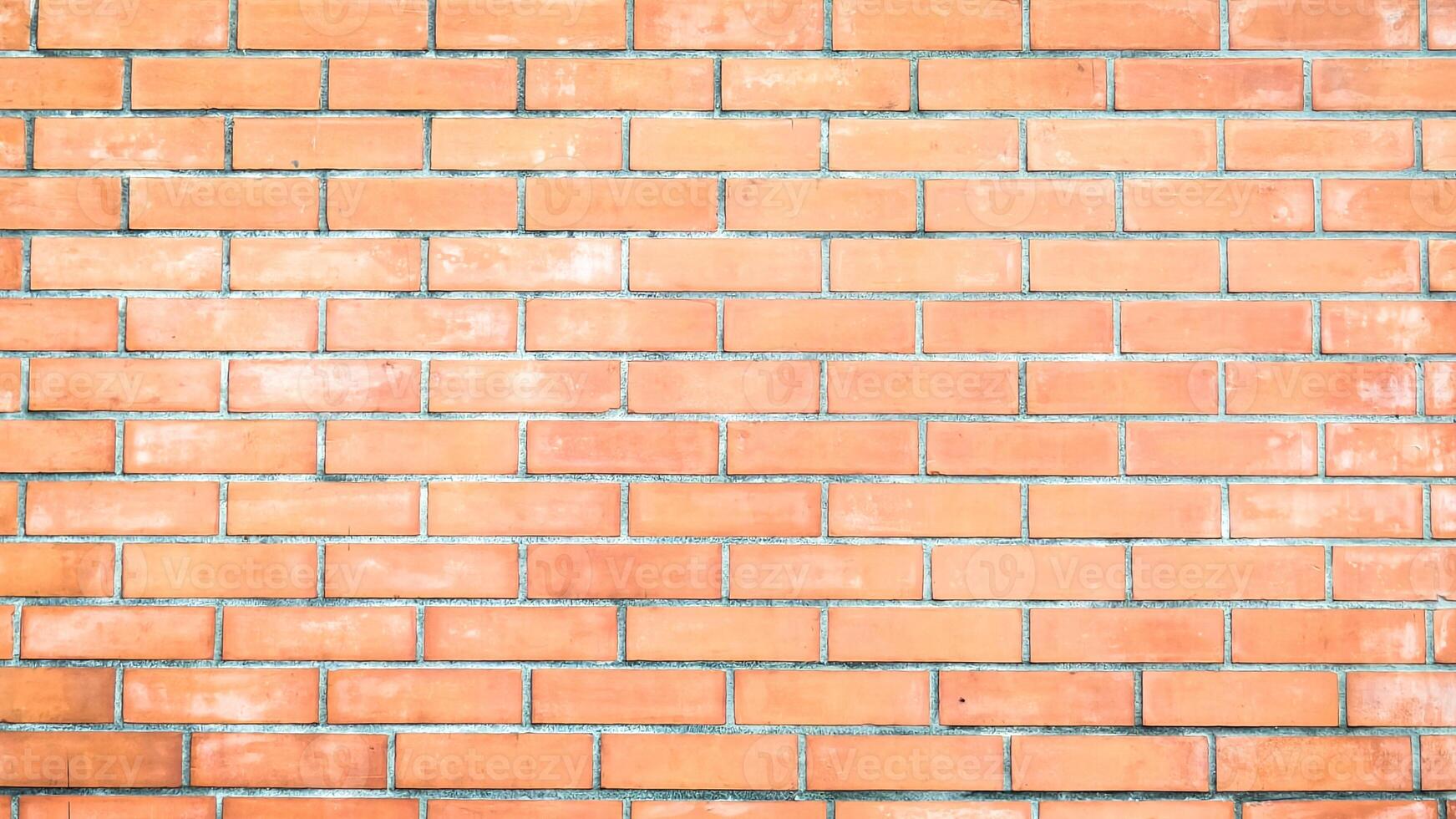 Vibrant Red Brick Wall Texture for Backgrounds and Architectural Design Projects photo