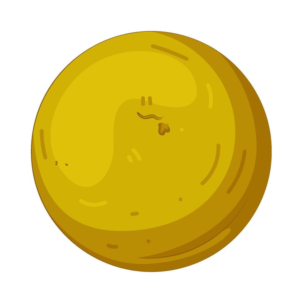 Illustration of Volcano Io vector