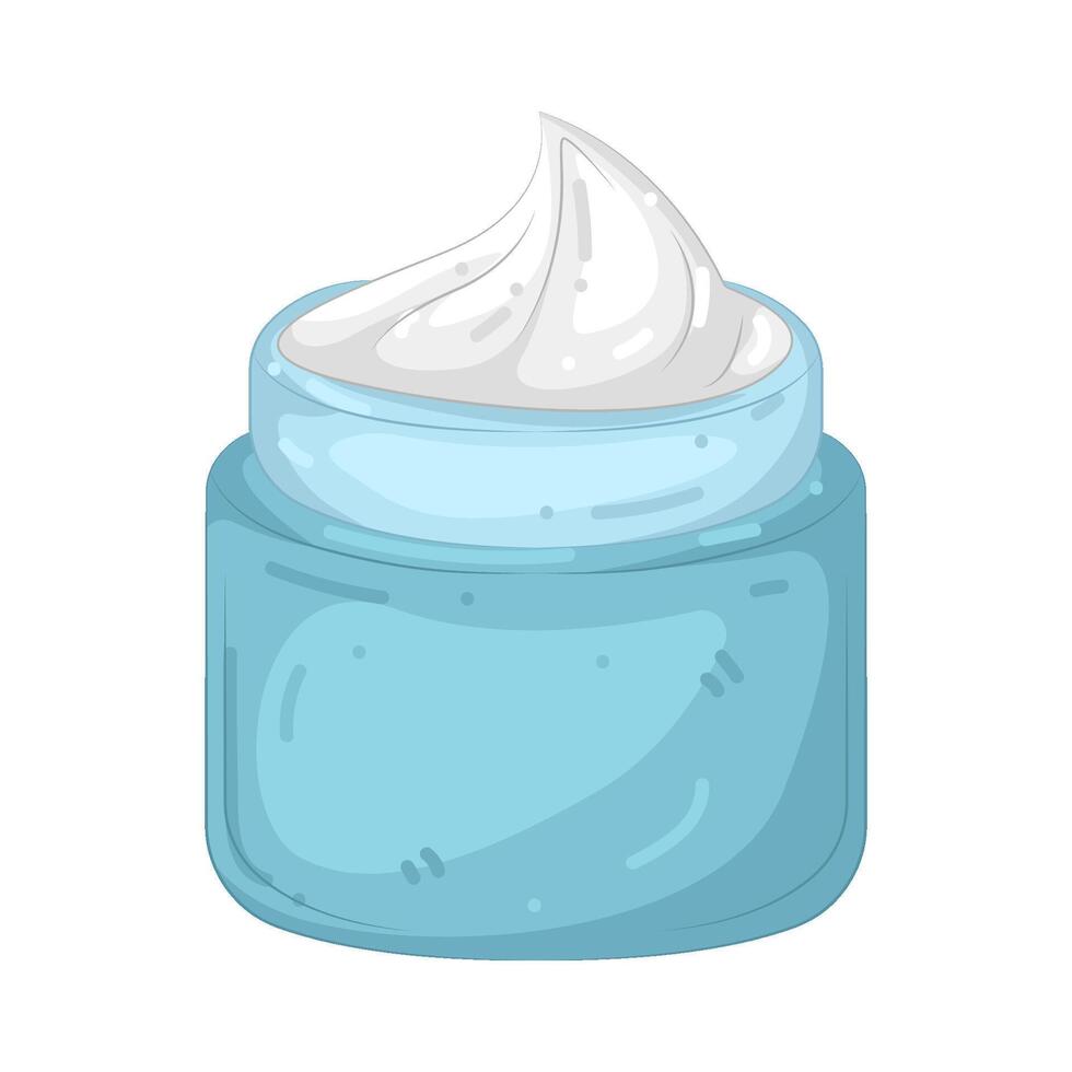 Illustration of Face Cream vector
