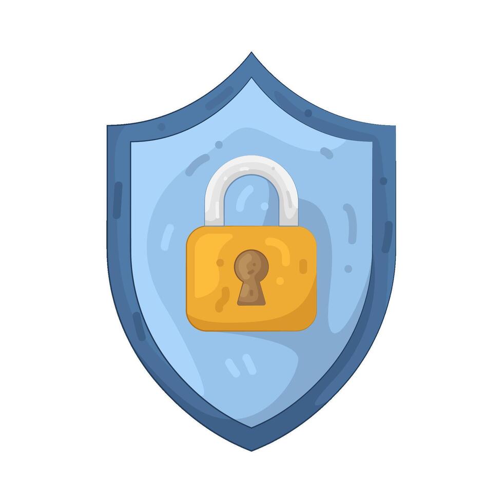 Illustration of Privacy Lock vector