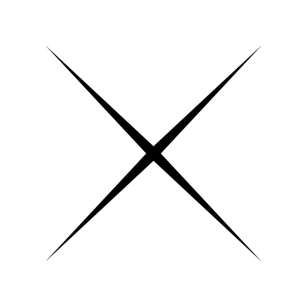 Cross icon. Cross icon isolated on white background. Cross icon vector