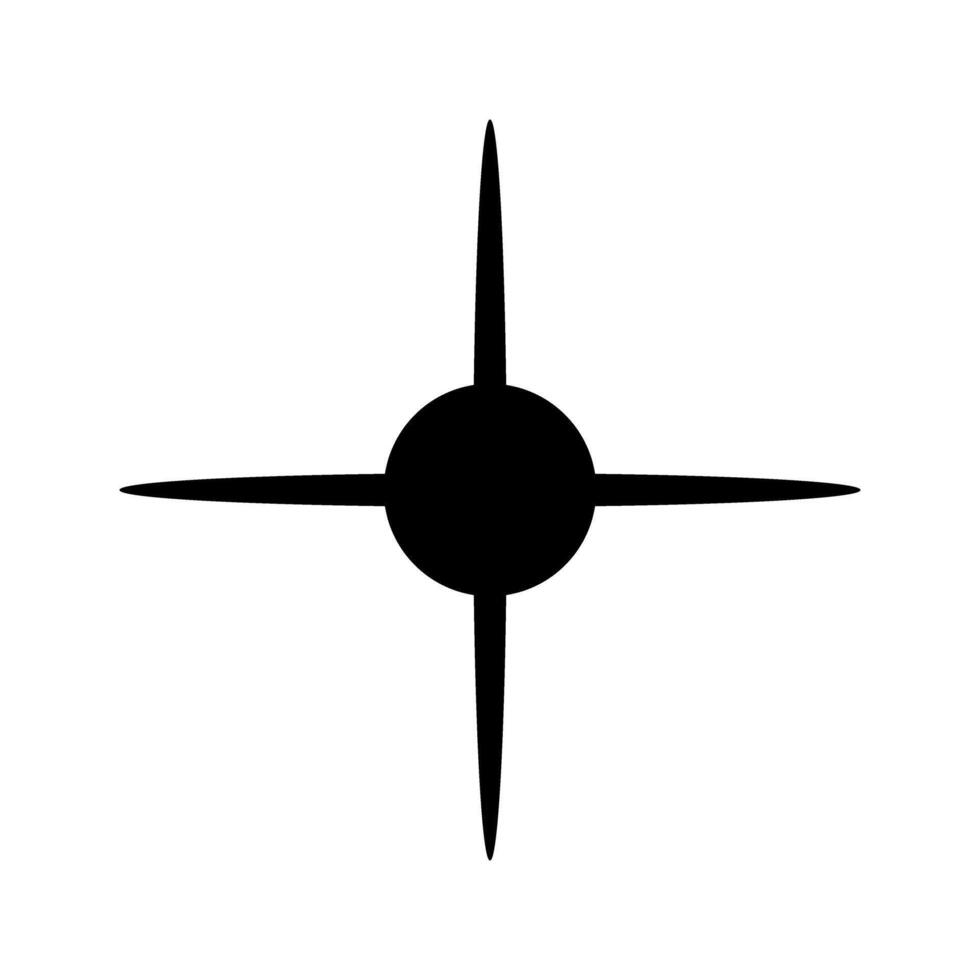 Compass Icon. Flat Design. Illustration. EPS10 vector