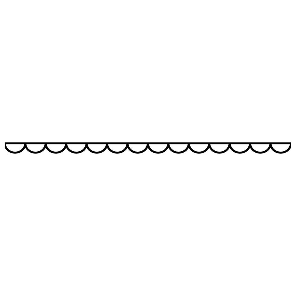 Braid icon. Outline illustration of braid icon for web vector