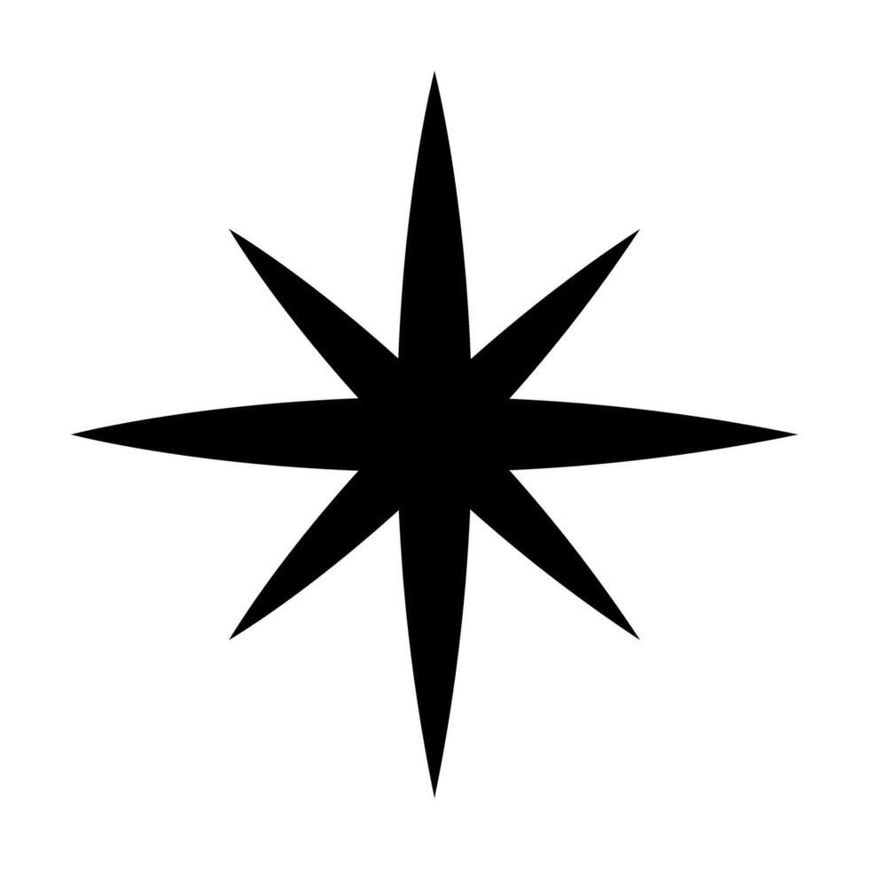 Star icon. Star icon on white background. Star icon vector
