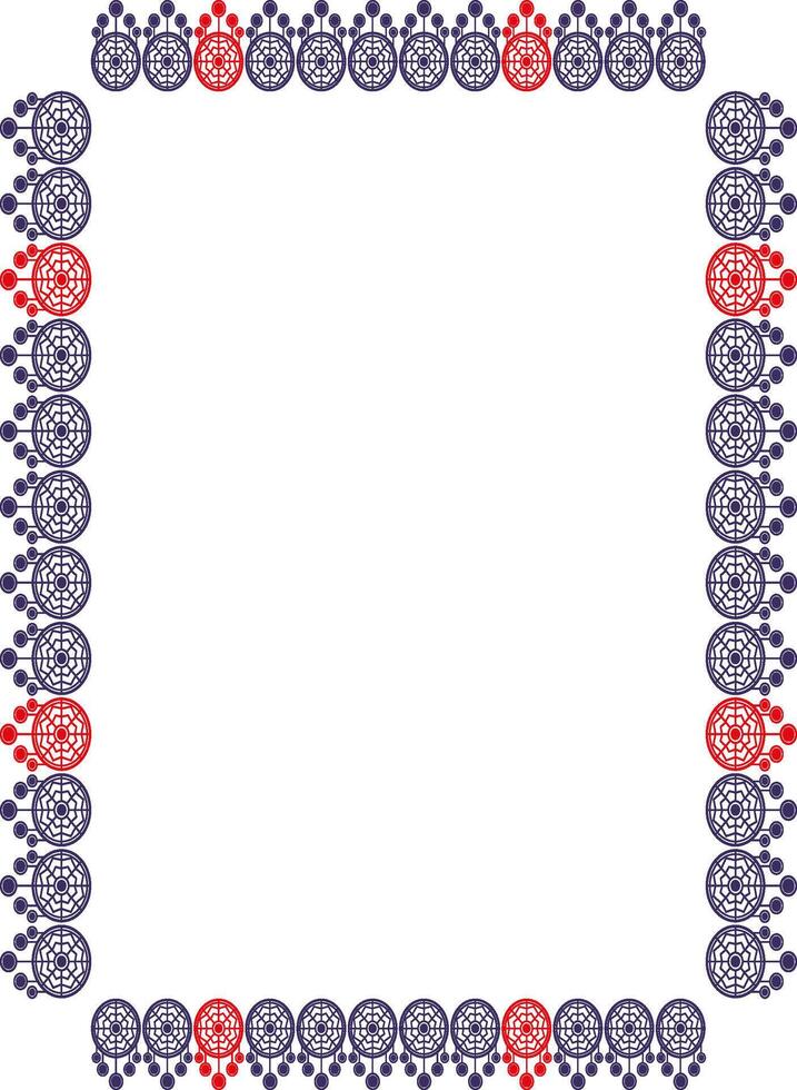 Dream catchers frame. hand drawn doodle amulets to protect sleep. Simple empty frame box vector