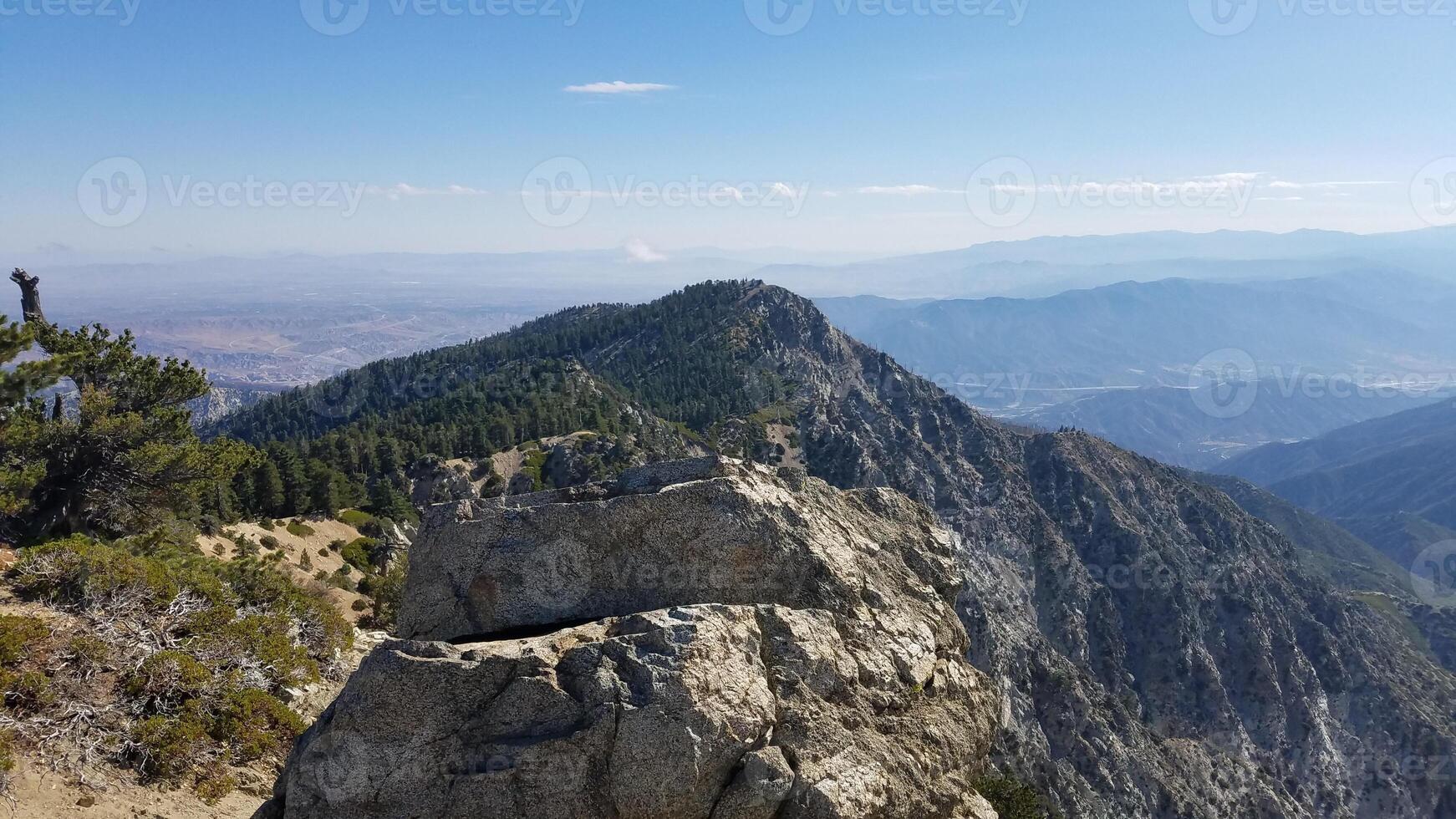 Wilderness View, Hiking Cucamonga Peak in Southern California photo