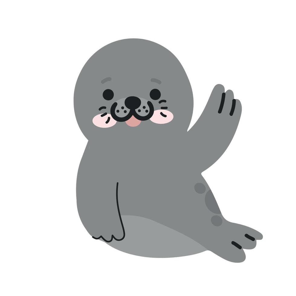 seal or sea lion vector