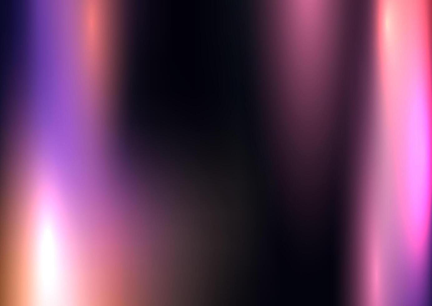 Gradient background with abstract light leaks design vector