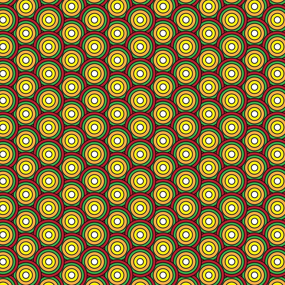 Abstract background with a retro circle pattern design vector