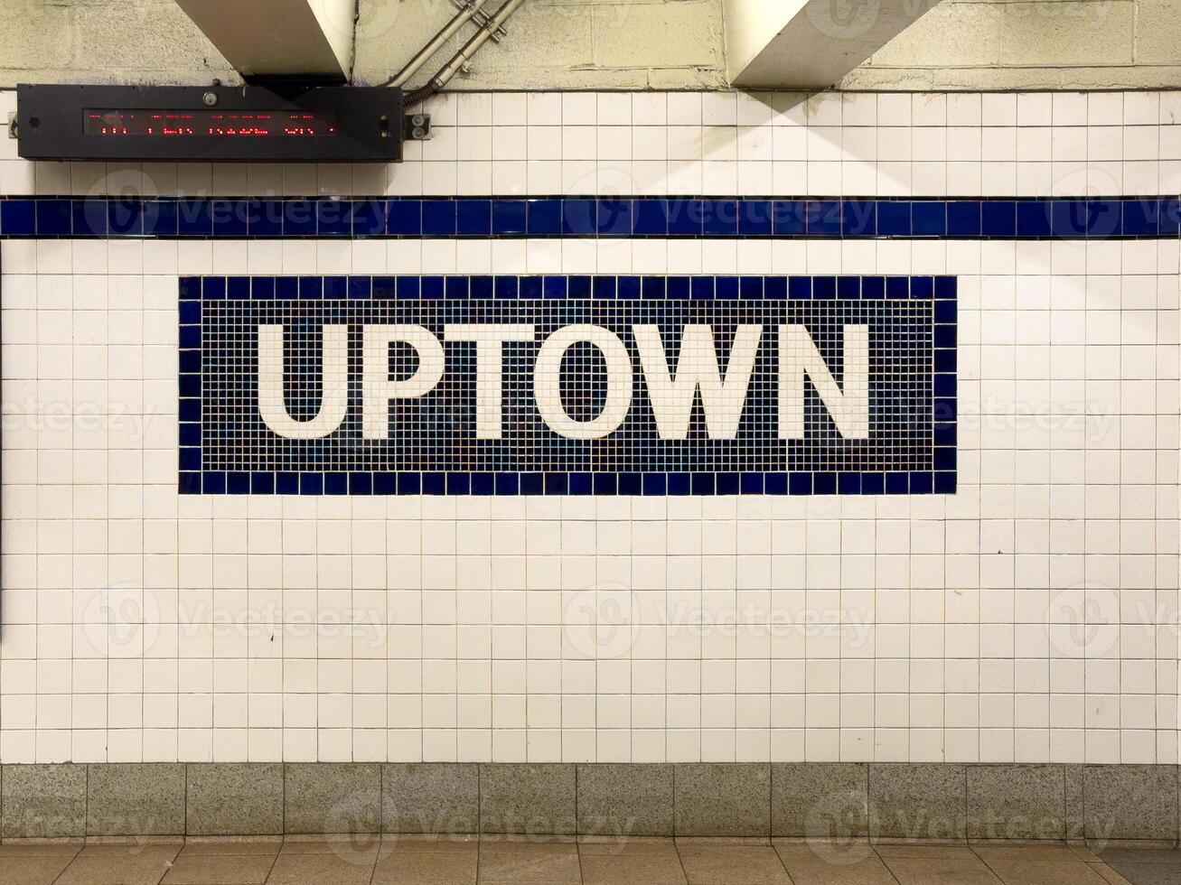 Canal Street Uptown - New York City Subway photo