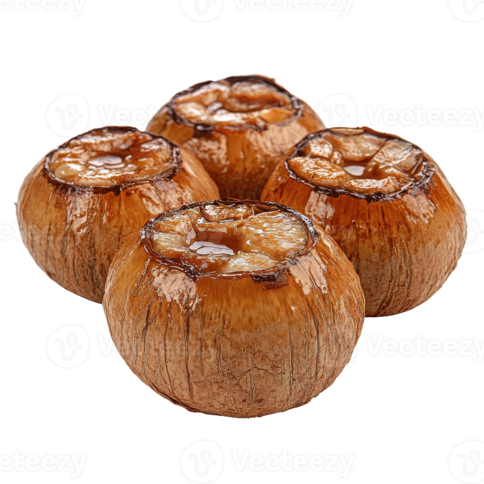 Delicious coconuts isolated png
