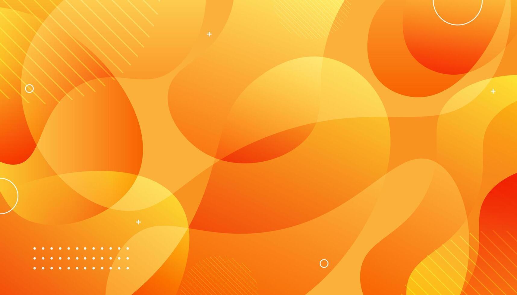 Colorful Abstract Background with Orange Gradient vector