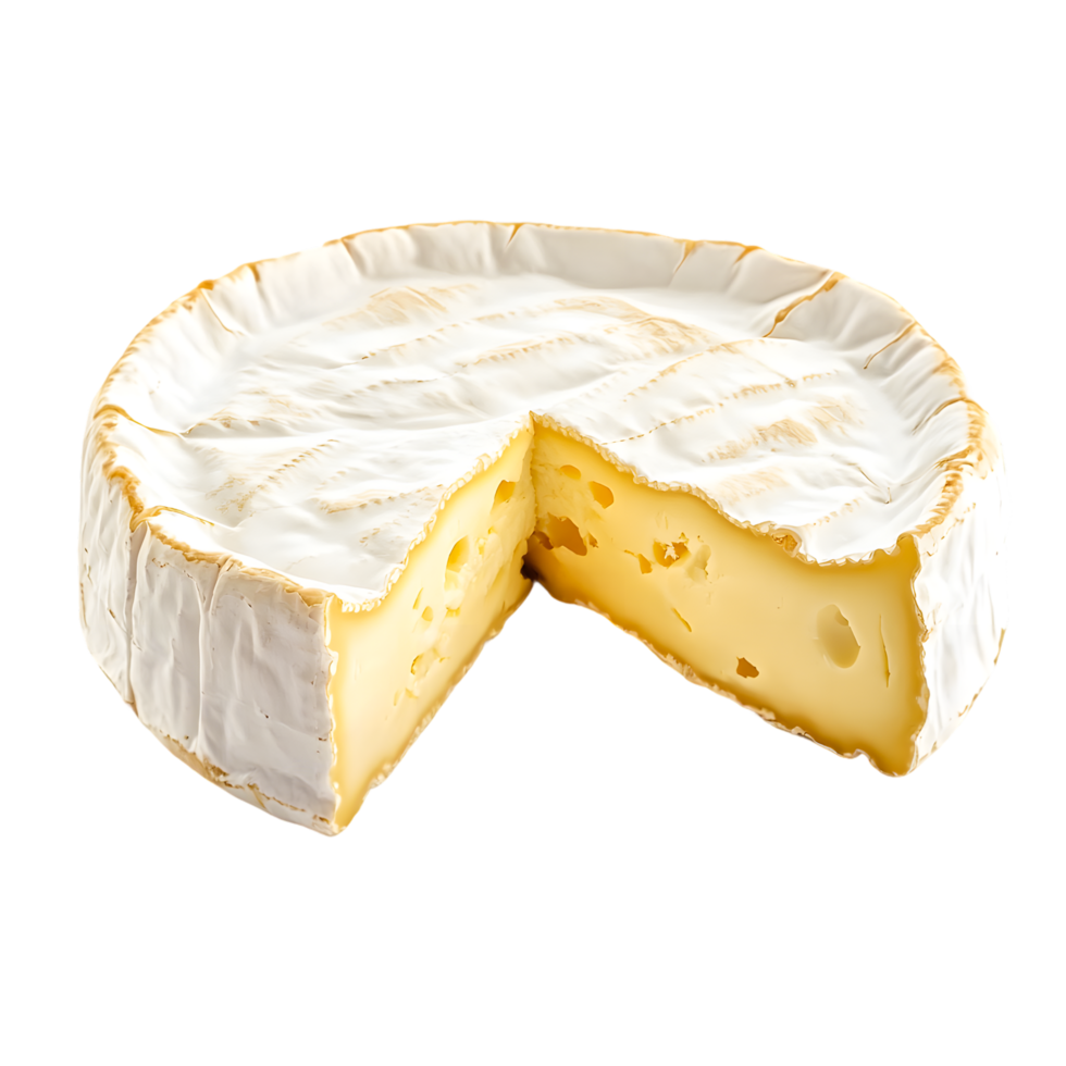 High Quality Cheese Round Cutout Photography on Transparent Background png