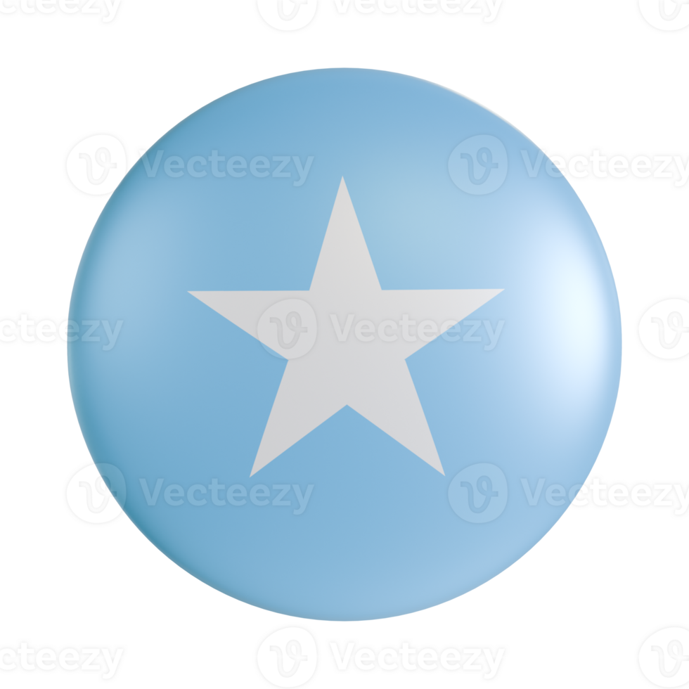 Somalia flag 3d circle icon. png