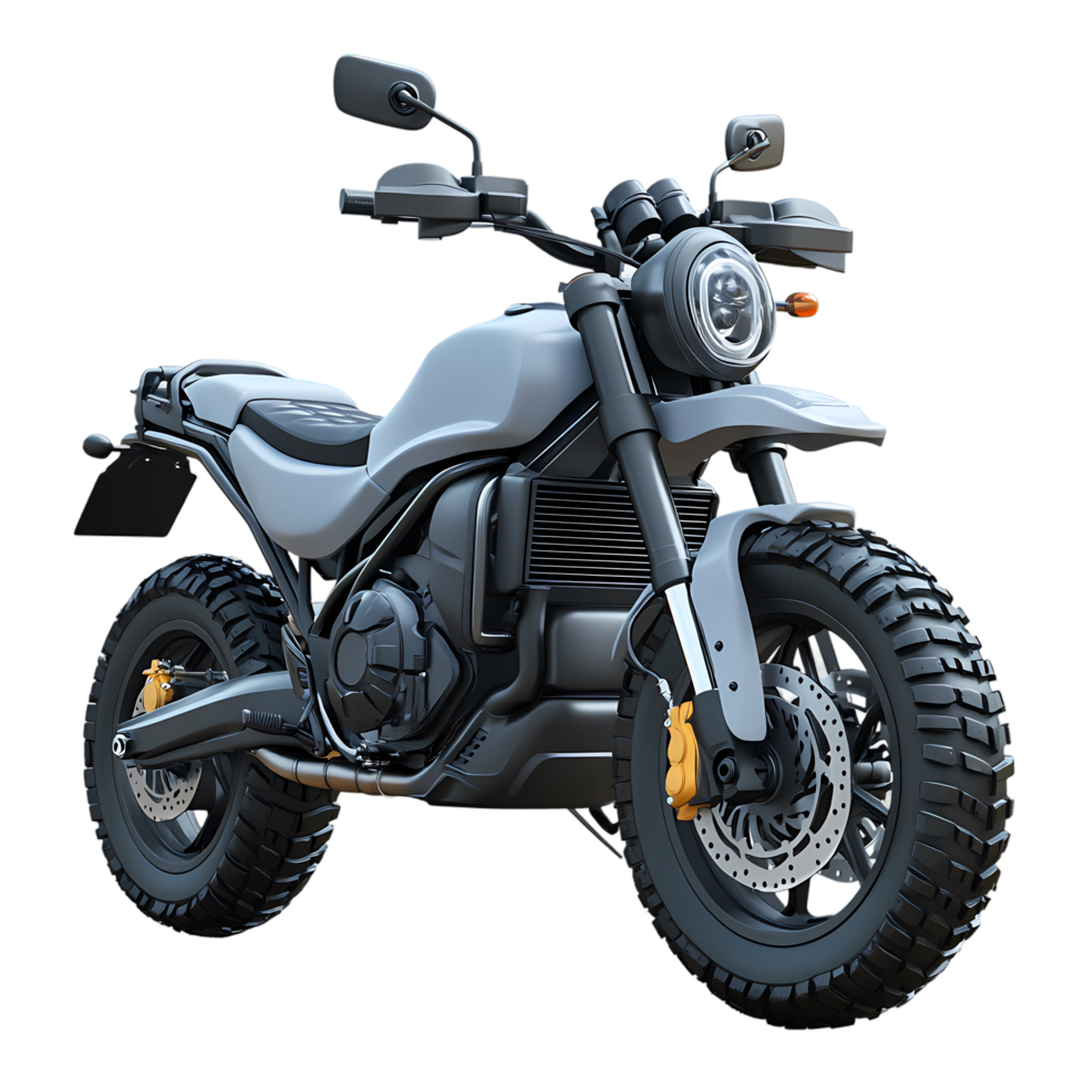 motorcycle on a tramsparent background with no background png