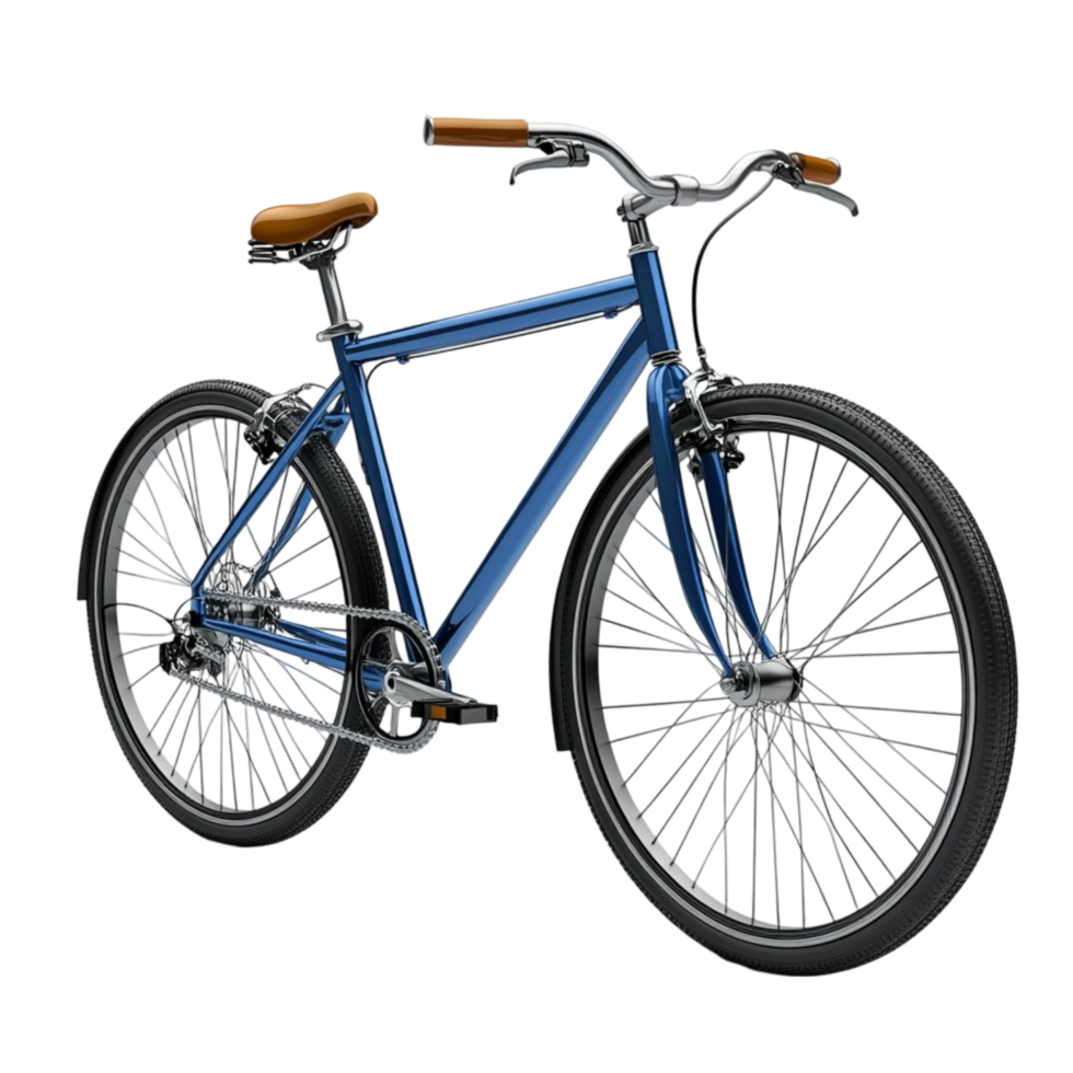 Realistic Earth with Bicycle Concept on Transparent Background png