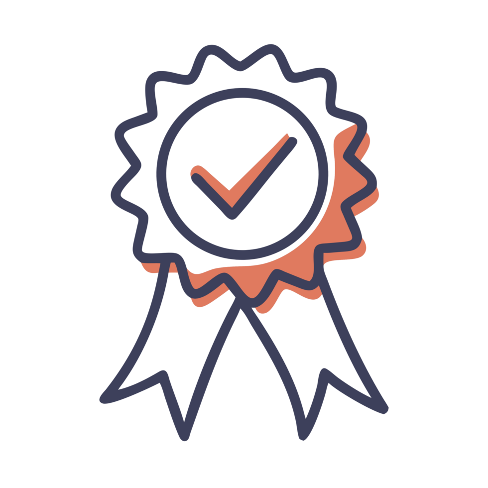 Badge With Check Mark png