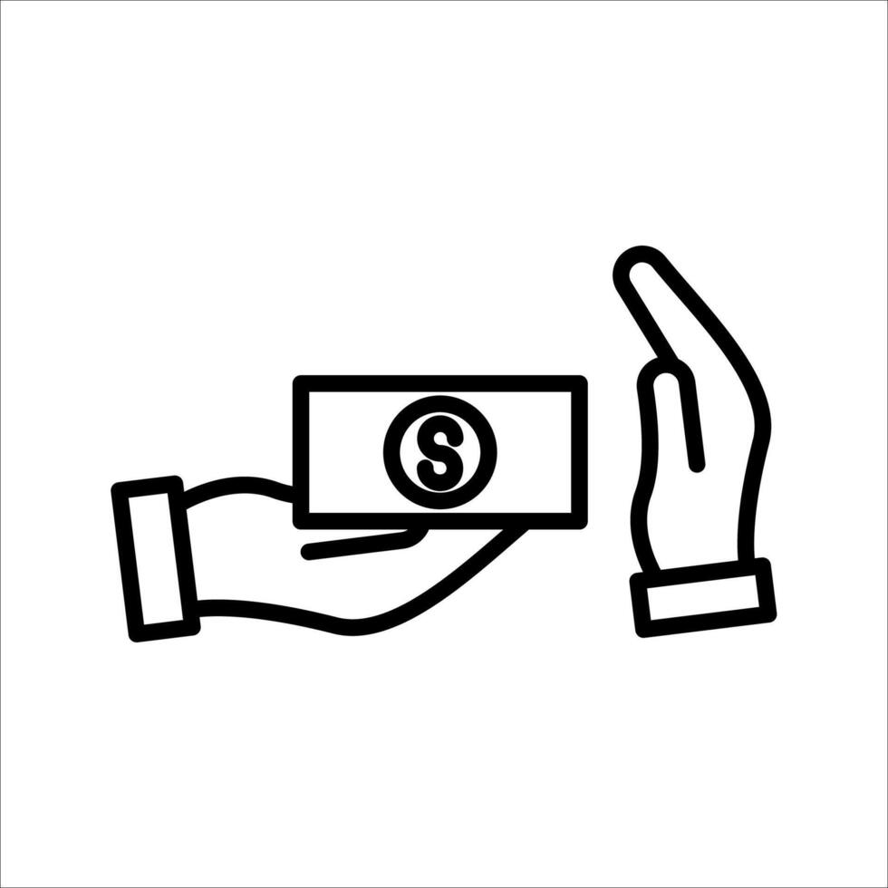 Stop corruption Icon, set. Symbol isolated white background. illustration. color editable. vector