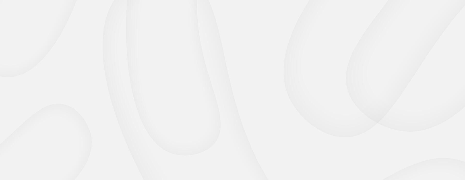 Minimal white background soft gray shapes grey light bright vector