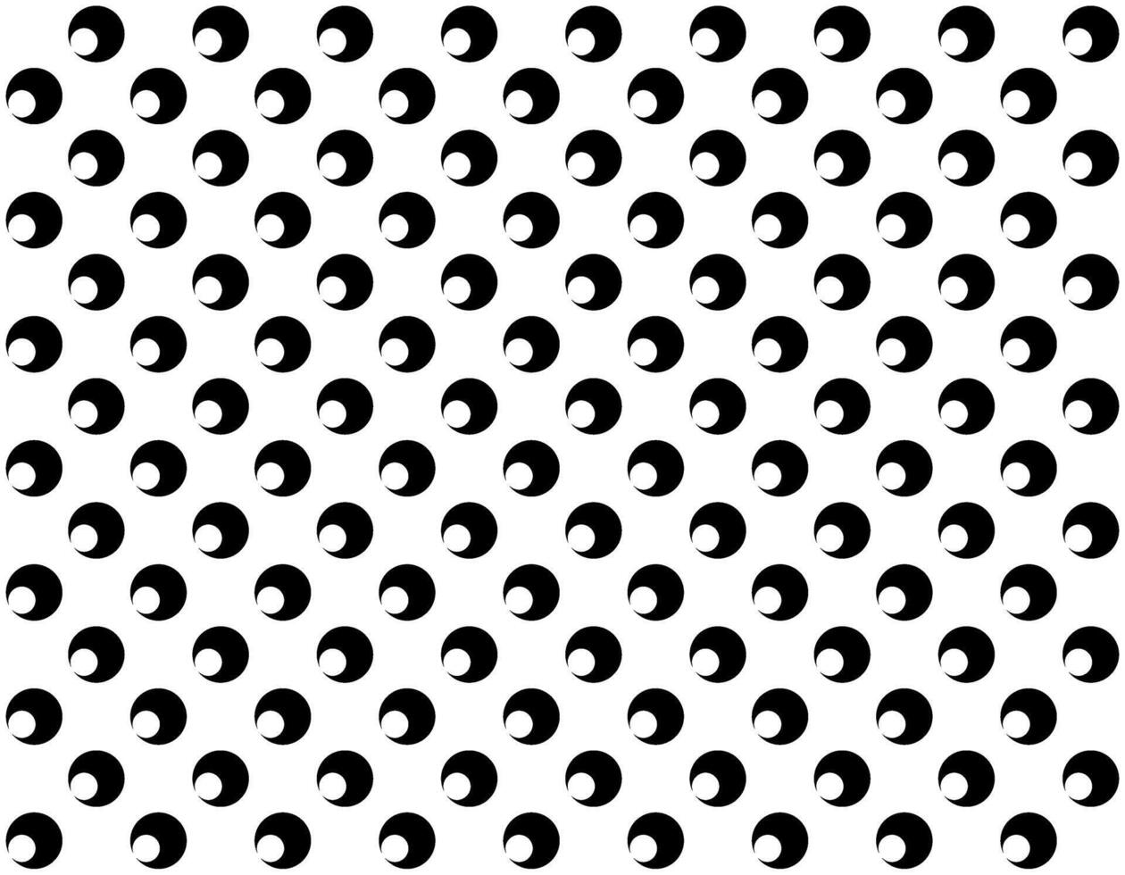 Motif Pattern Created by Deformation of the Circle Shape. Modern and Contemporary Style. Can use for Decoration, Tile, Wallpaper, Wrapping, Fabric, Textile, Carpet, etc vector