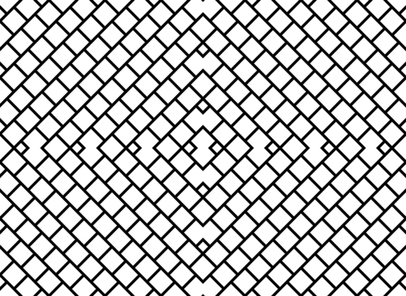 Motif Pattern Inspired by Square Shape, can use for Decoration, Wallpaper, Carpet, Tile, Fabric, Fashion, Bed Cover, etc. Editable vector