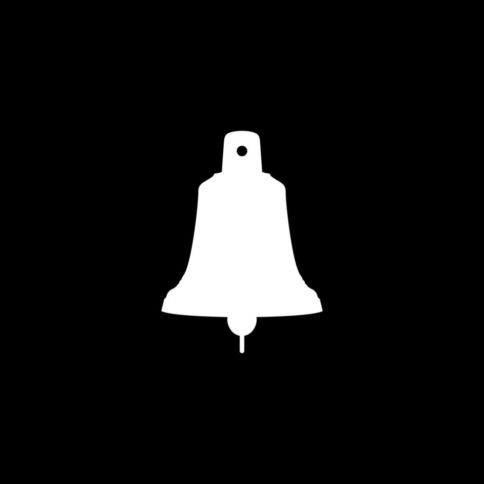 Silhouette of the Hand Ringing Bell, Flat Style, can use for Pictogram, Apps, Website, Logo, Art Illustration, etc vector