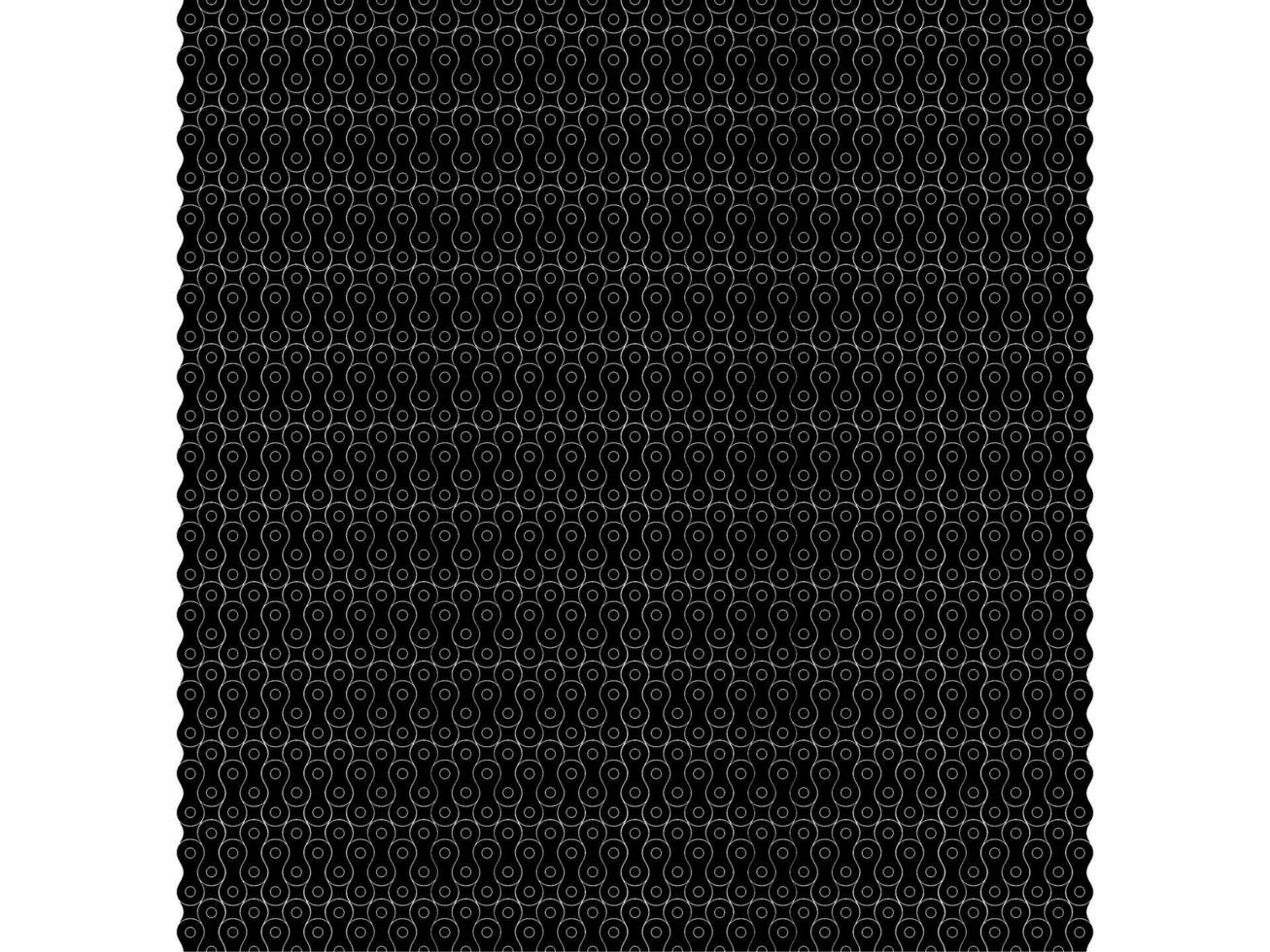 Motorcycle Chain Motifs Pattern for Decoration, Wallpaper, Cover, Textile, Carpet, Wrapping, ect. BW and Flat Style vector
