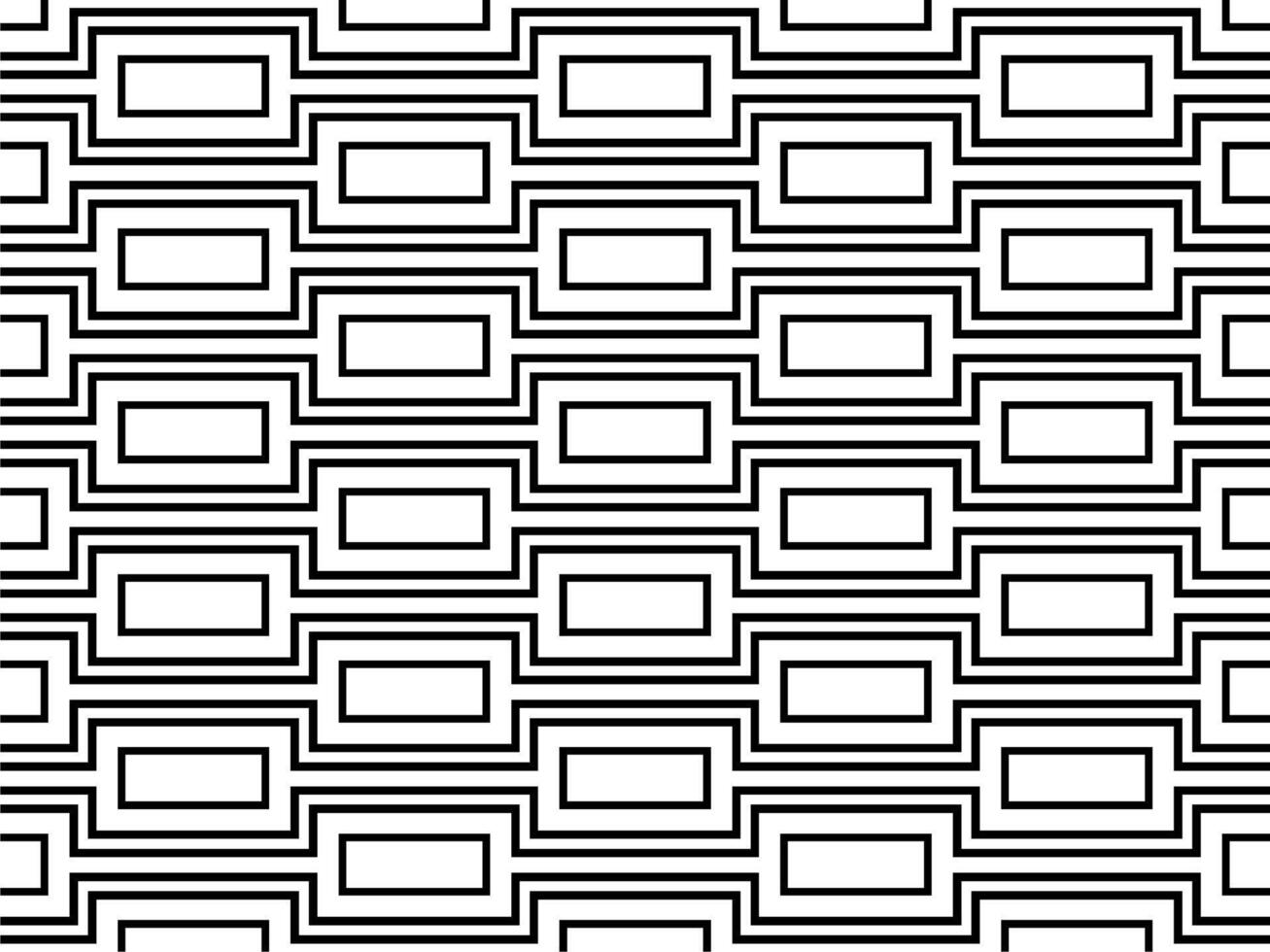 Line and Rectangle Shape Motif Pattern, Modern Contemporary Style, for Decoration, Ornate, Carpet, Tile, Wallpaper, Wrapping, Background, Fashion, Fabric, etc vector