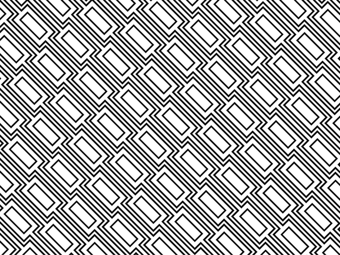 Line and Rectangle Shape Motif Pattern, Modern Contemporary Style, can use for Decoration, Carpet, Tile, Wallpaper, Wrapping, Fashion, Fabric or Graphic Design Element. Editable vector