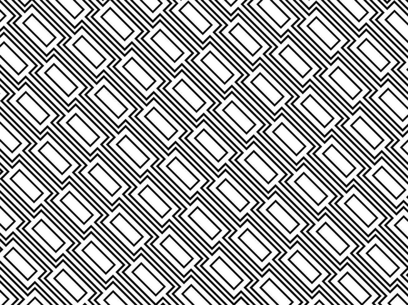 Line and Rectangle Shape Motif Pattern, Modern Contemporary Style, for Decoration, Ornate, Carpet, Tile, Wallpaper, Wrapping, Background, Fabric or Graphic Design Element vector